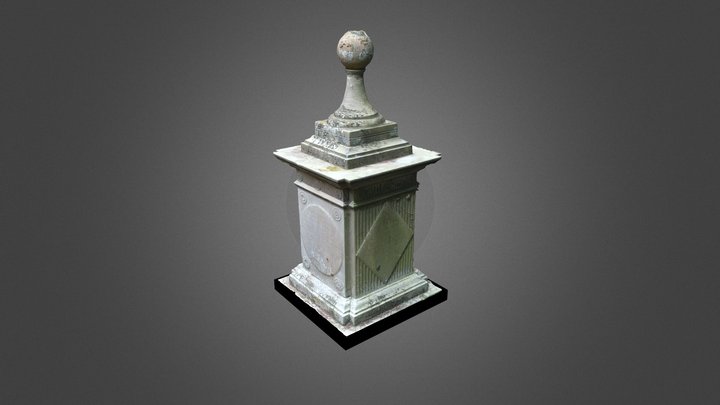 Lane and Sevill monument, Birtsmorton, Worcs 3D Model