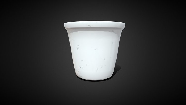 Glossy Flower Pot