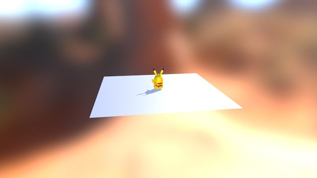 pikachu 3D Model