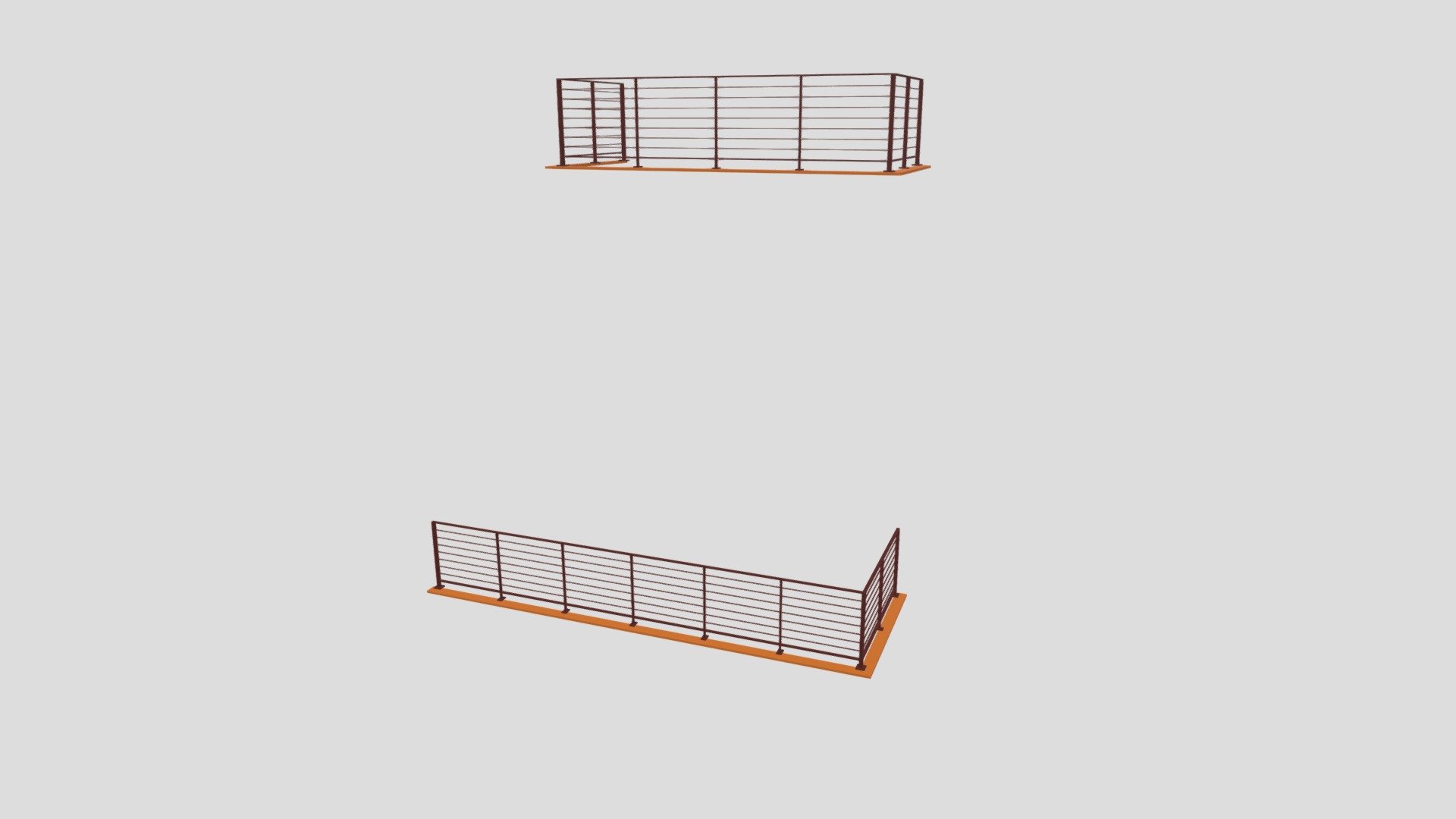 Balconies Metal Horizontal