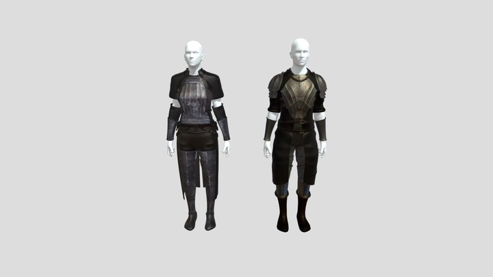 Bounty Hunters armour set for Kenshi 3D Model
