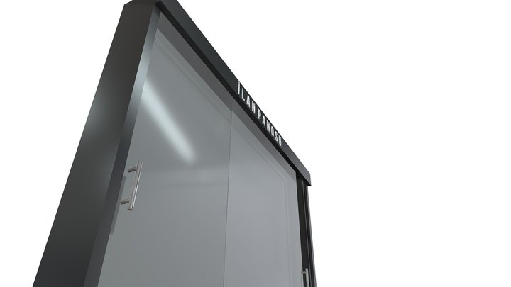 İlan Panosu 3D Model