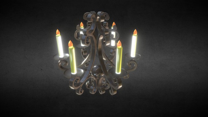 люстра1 3D Model