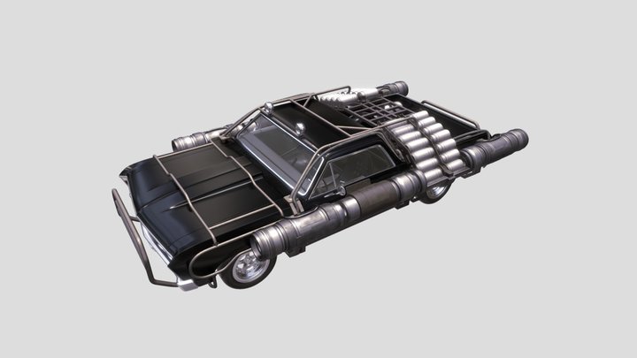 Fast and Furious Fast x cannon car 3D Model