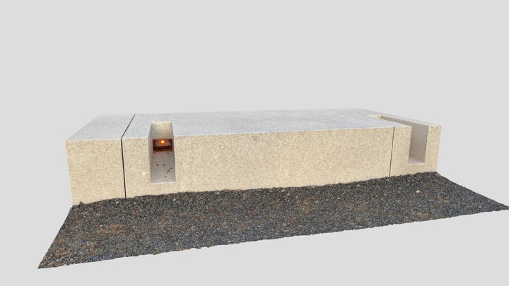 Project 04- TAMU Bonfire Memorial Timeline Bench 3D Model