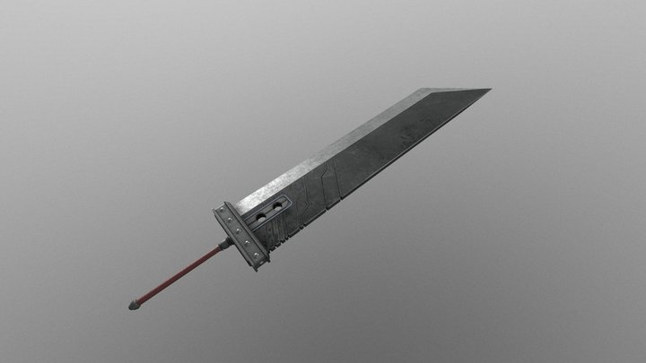 buster sword 3D Model