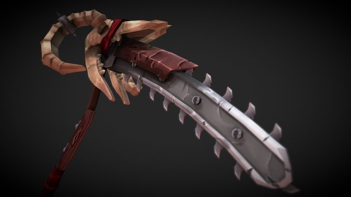 ChainScythe 3D Model