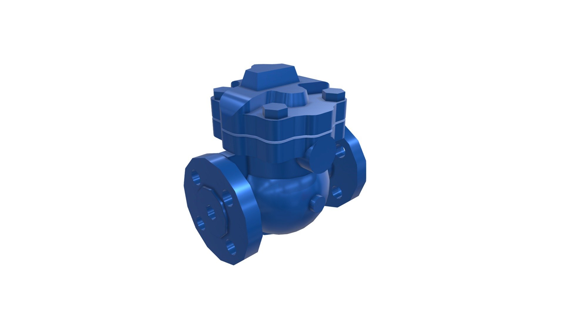 Spirax Sarco Ft14 Flange Ball Float Steam Trap 3d Model By Bimstore