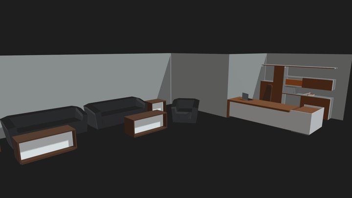 Office 3 3D Model