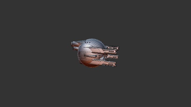 TRI mini lazer gun 3D Model