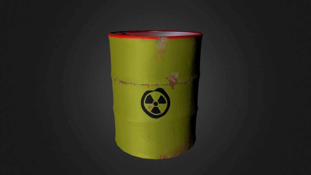 Toxic Metal Barrel