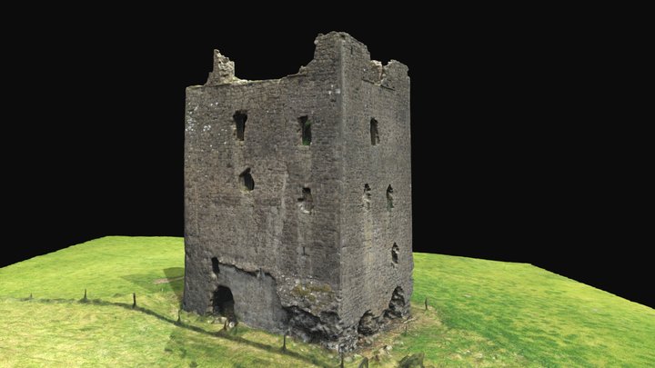 Rattin Castle (WM034-008---) 3D Model