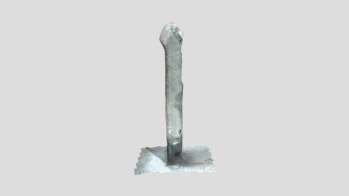 Old Cemetery Stone 2 3D Model