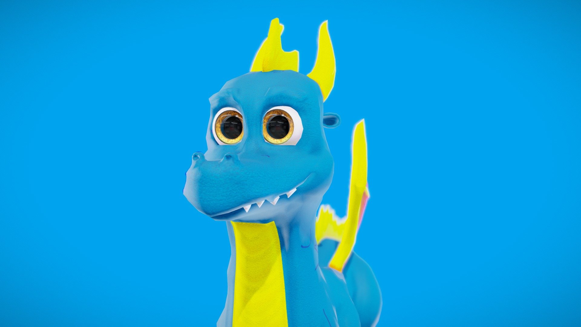 a cute Dragon - Buy Royalty Free 3D model by abd0w0 [7875c52 ...