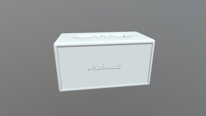 Haut-parleur Bluetooth Stanmore de Marshall 3D Model