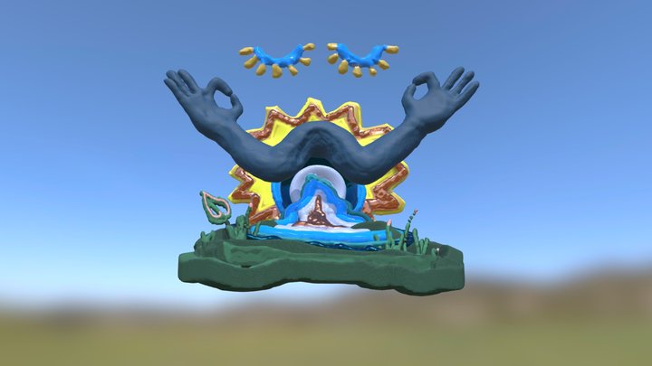 be-present-environment-3dexport 3D Model