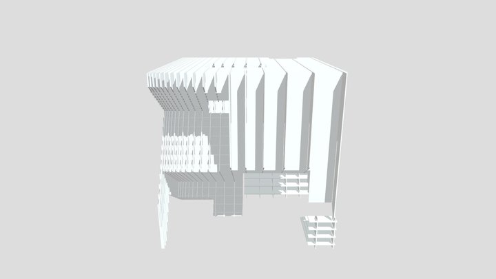Waffle structure 1 3D Model