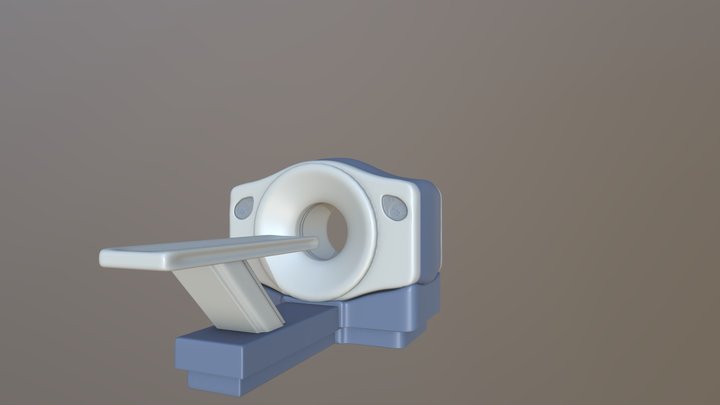 MRI Machine 3D Model