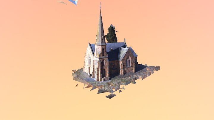 Church - Low Res - Complete 3D Model