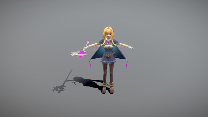 High Poly 3D Model