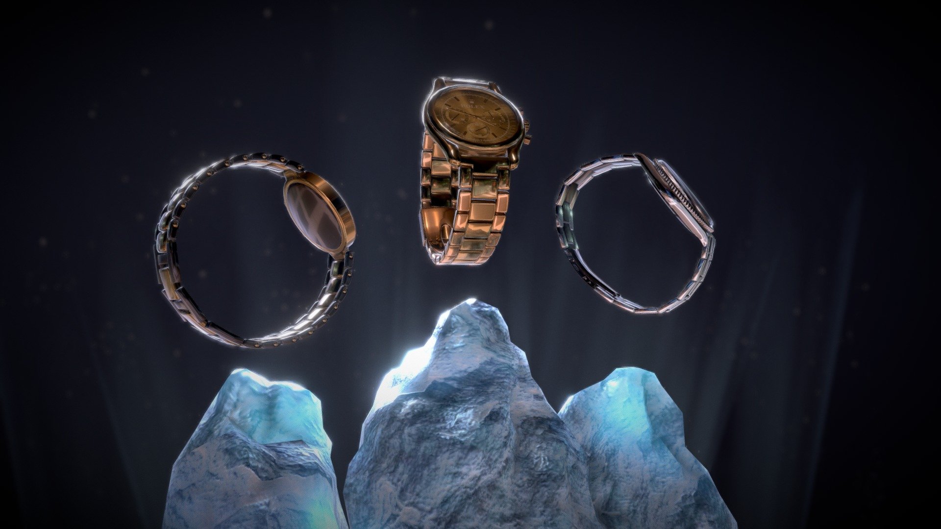 Presentation of watches