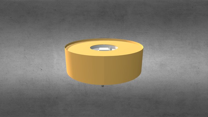 Galio Fire Pit - Outdoor Gas Fireplace Planika 3D Model