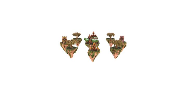 Dark Realms Network: Bedwars (5) 3D Model