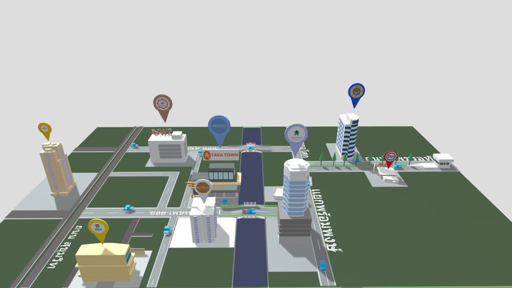 Medisci Center, Taka Town branch 3D Model