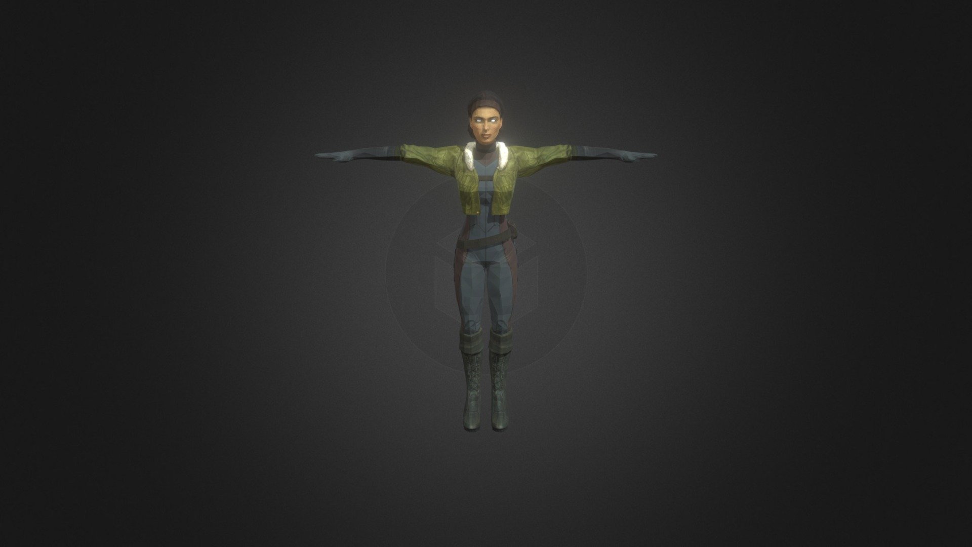 Alyx Half-Life 2 Beta - 3D model by olegARTs (@olegatorltd) [787bde2]