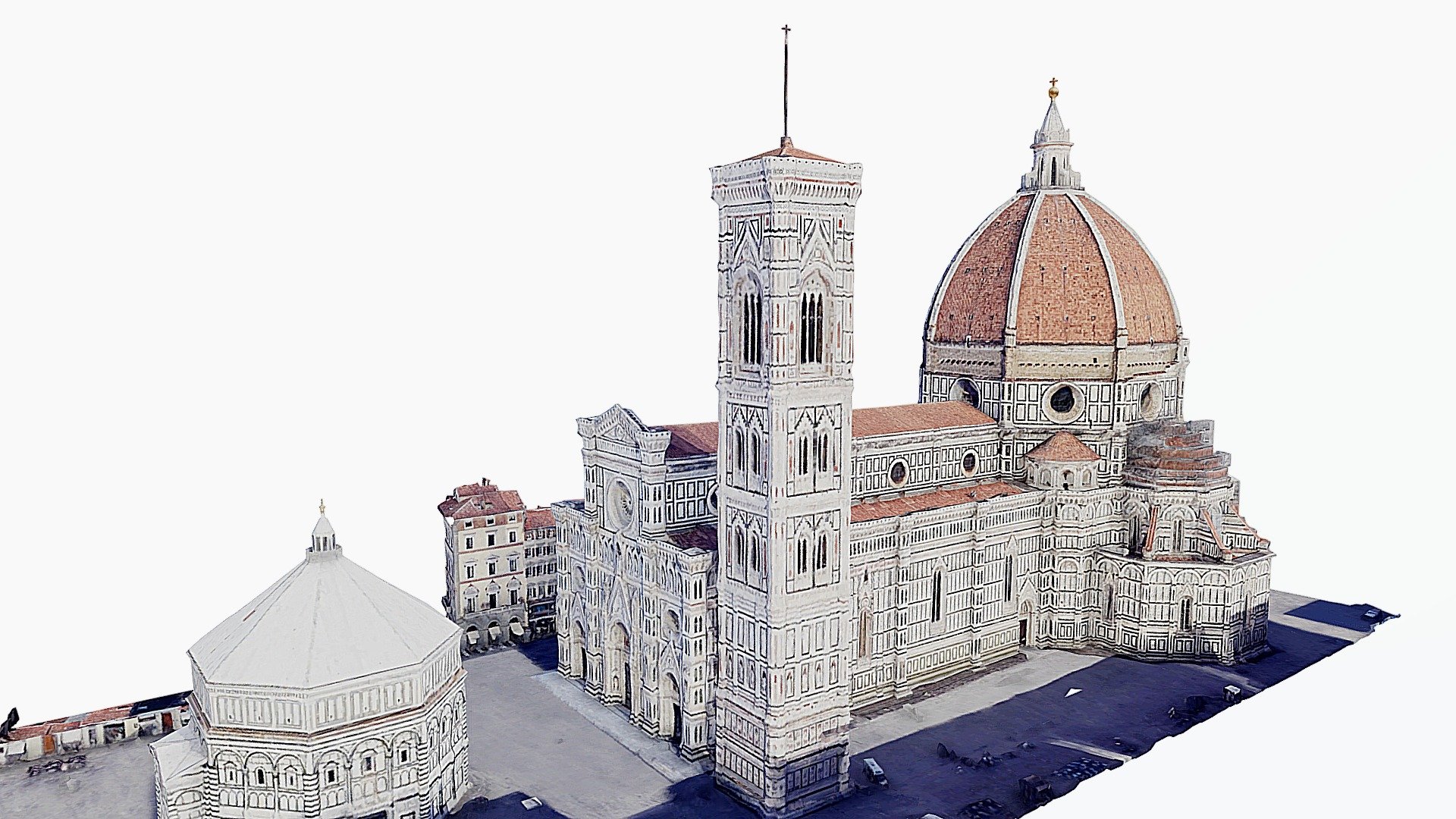 Florence Cathedral,Santa Maria del Fiore,duomo 3D model by SENSIET