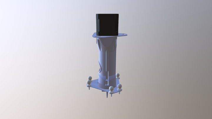Wasp Clay Extruder On T3D V2.0 3D Model