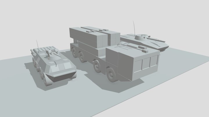 разбивка по третям 3D Model