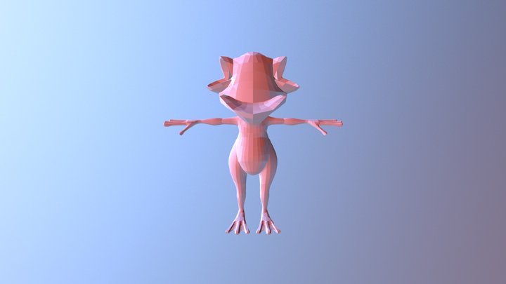 Frog Repo 3D Model