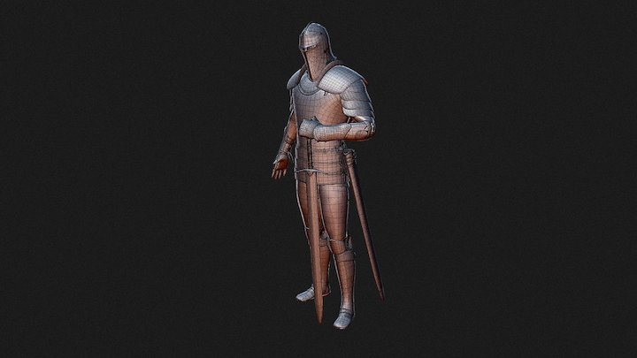 Knight - 3D Model 3D Model
