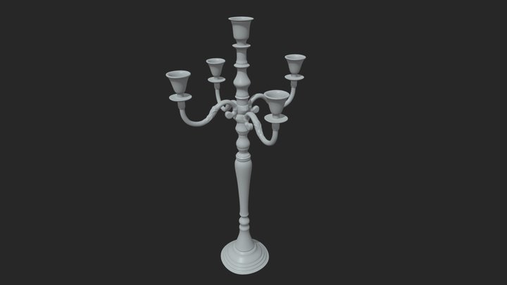 Candleabra 3D Model