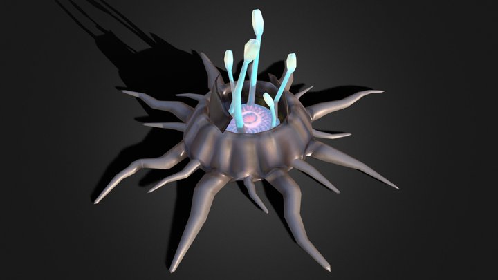 Barnacle (Mouth Animation) – Free 3D Model STL