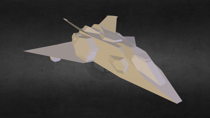 MakeVR Rapid Prototype - Fighter Jet 3D Model
