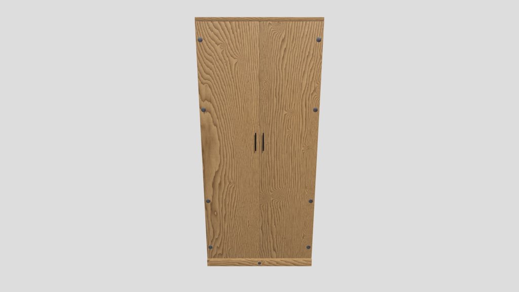 Modern Wooden Wardrobe