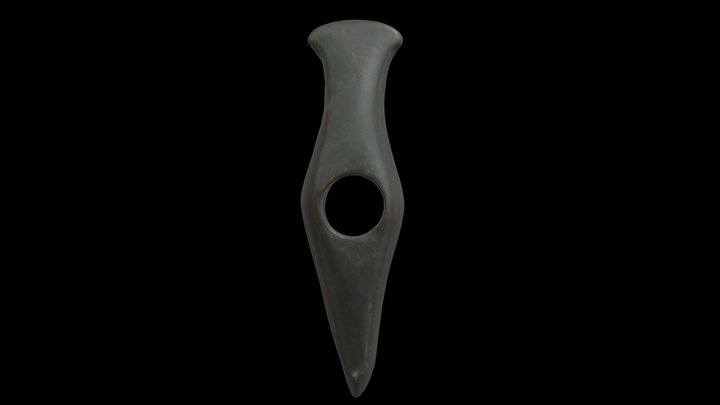 Copper axe of the Cucuteni culture from Brînzeni 3D Model