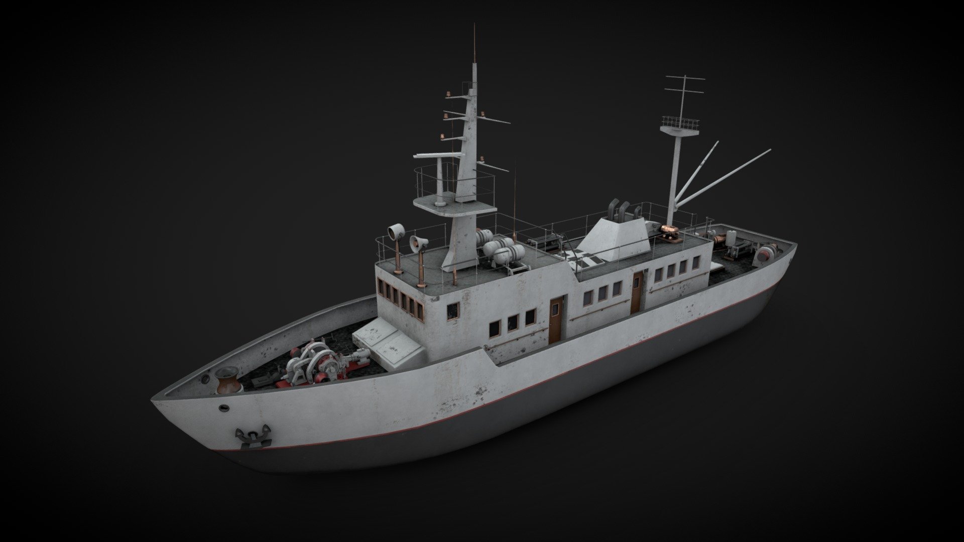 Old vessel - Buy Royalty Free 3D model by maxpsr [7883e90] - Sketchfab ...