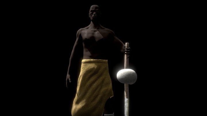 African Man 3D Model