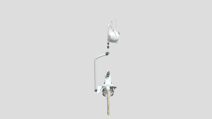 Portable Spot Welding Gun 3D Model