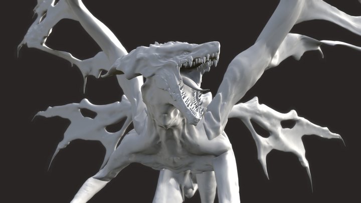 Midir, el devorador de oscuridad 3D print 3D Model