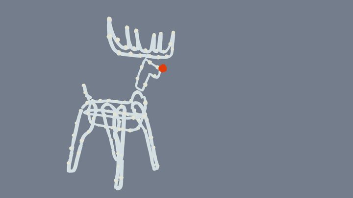 Reindeer 3D Model
