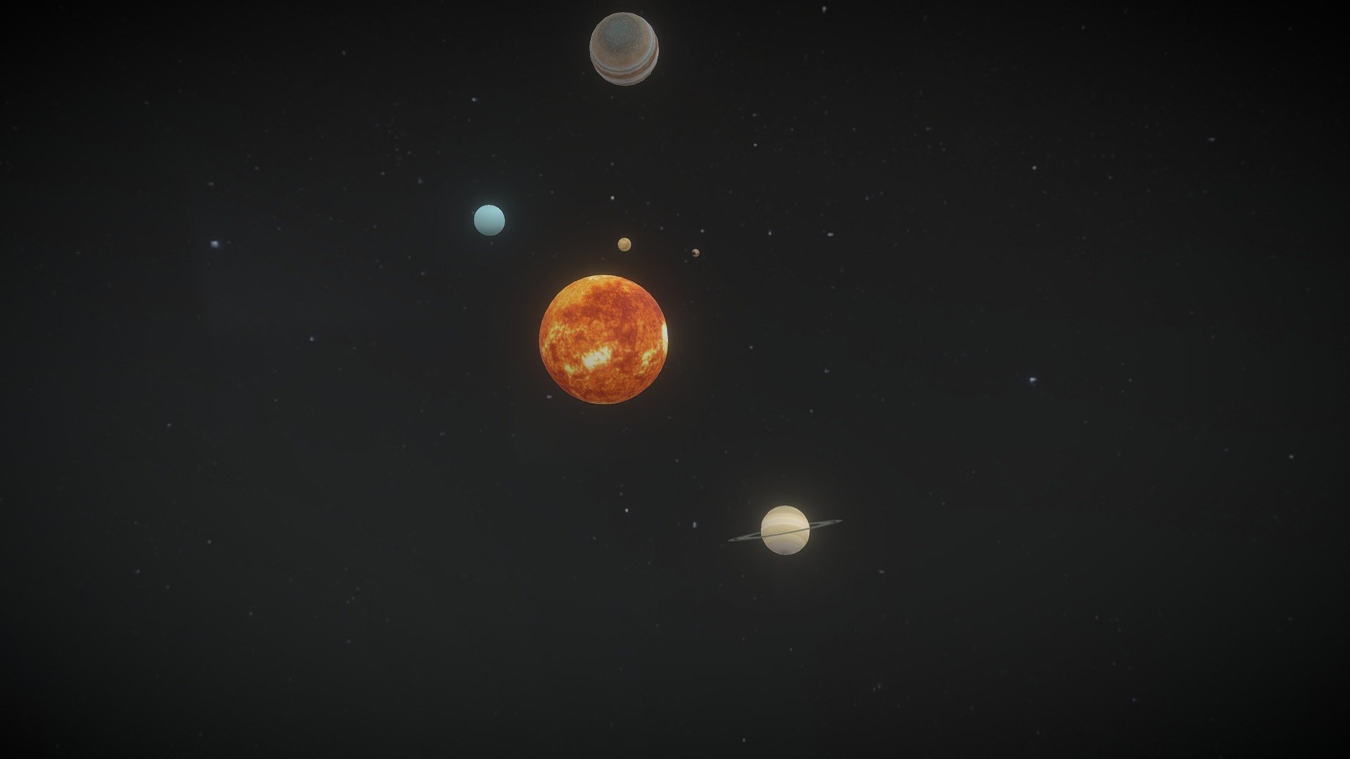 Solar System with Animation