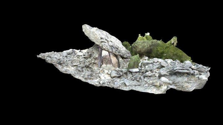 Dolmen de Faulo (Bigüézal, Navarra) 3D Model