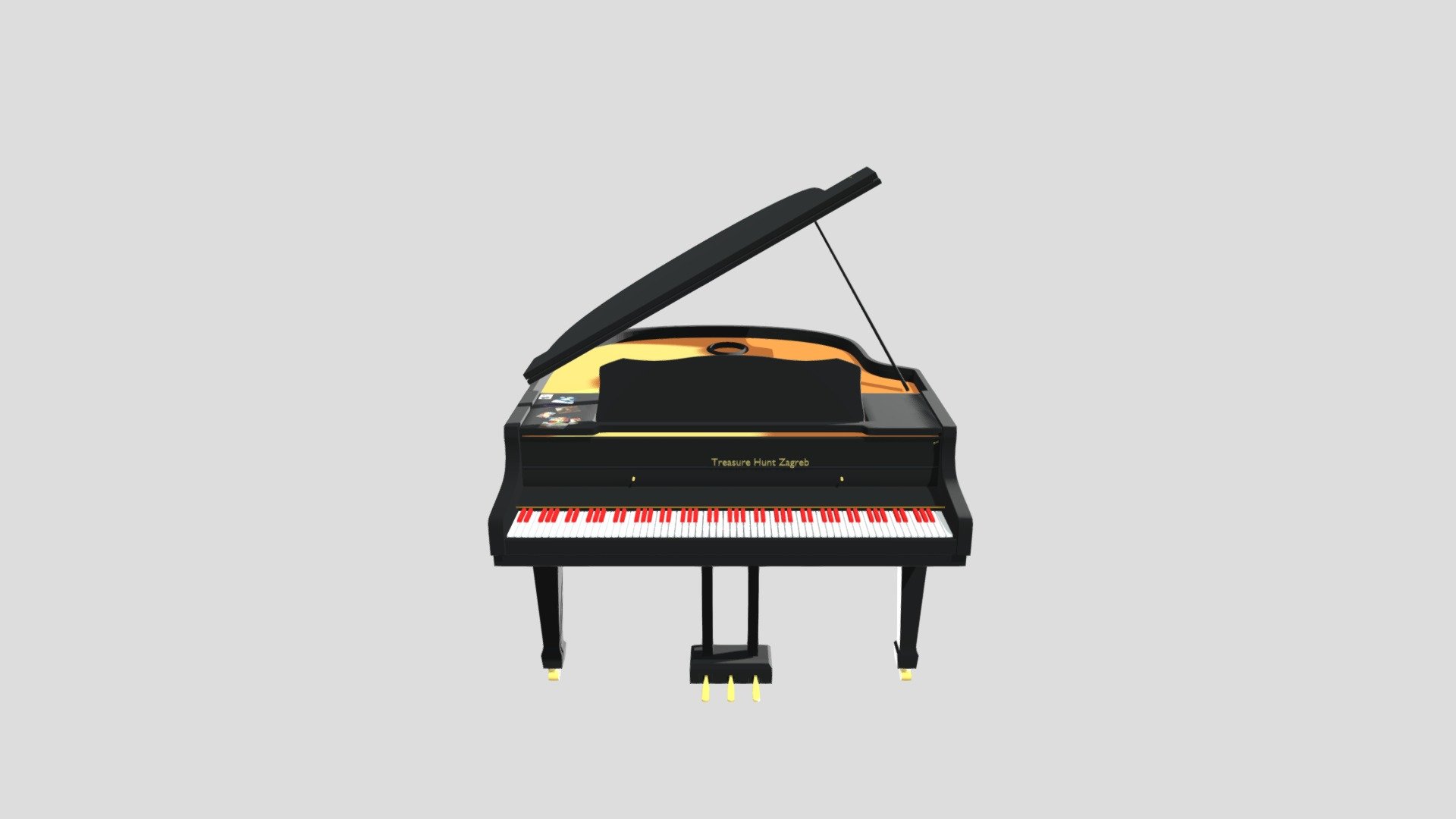 Zagreb Treasure Hunt Piano