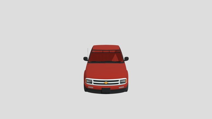 Chevy S10 3D Model
