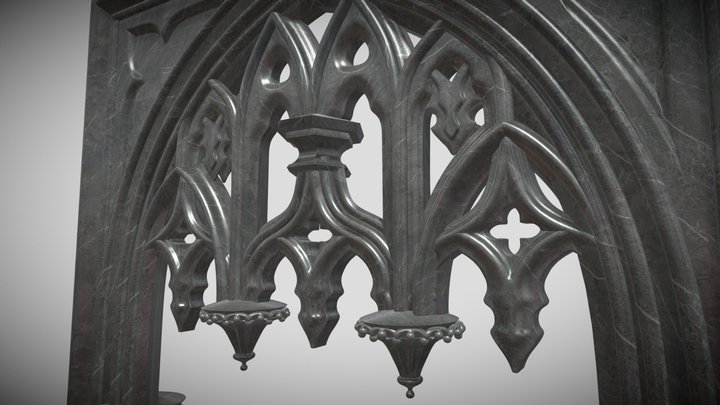 gothic arch 3D Model