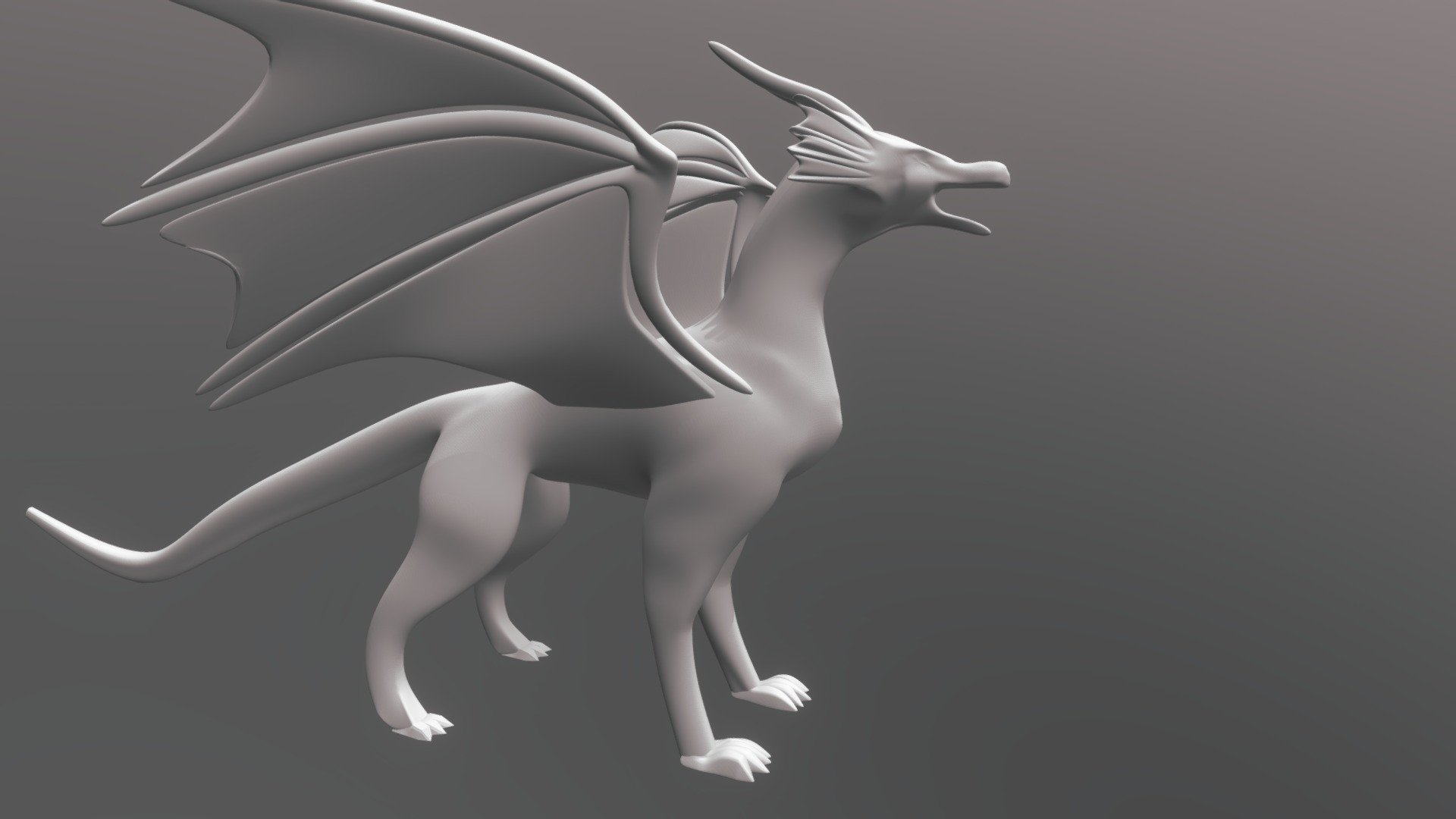 Dragon - 3D model by wolfgasm [788b22c] - Sketchfab